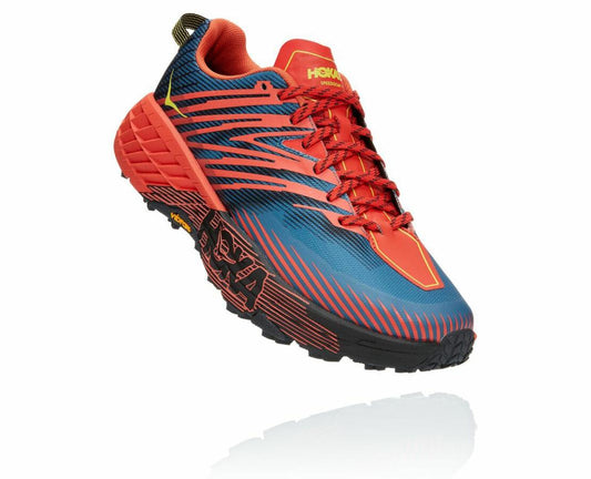 Men Trail Running | HOKA ONE ONE Speedgoat 4 Fiesta / Provincial Blue