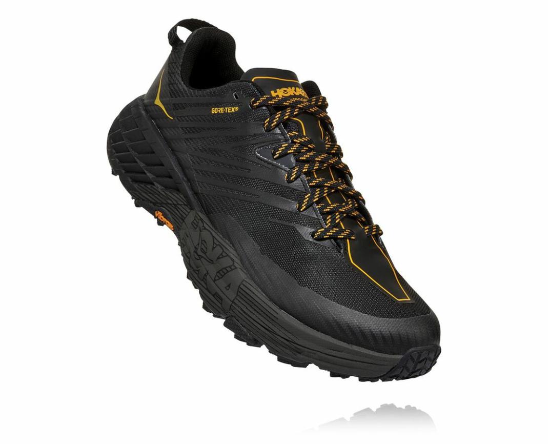 Men Trail Running | HOKA ONE ONE Speedgoat 4 GORE-TEX Anthracite / Dark Gull Grey
