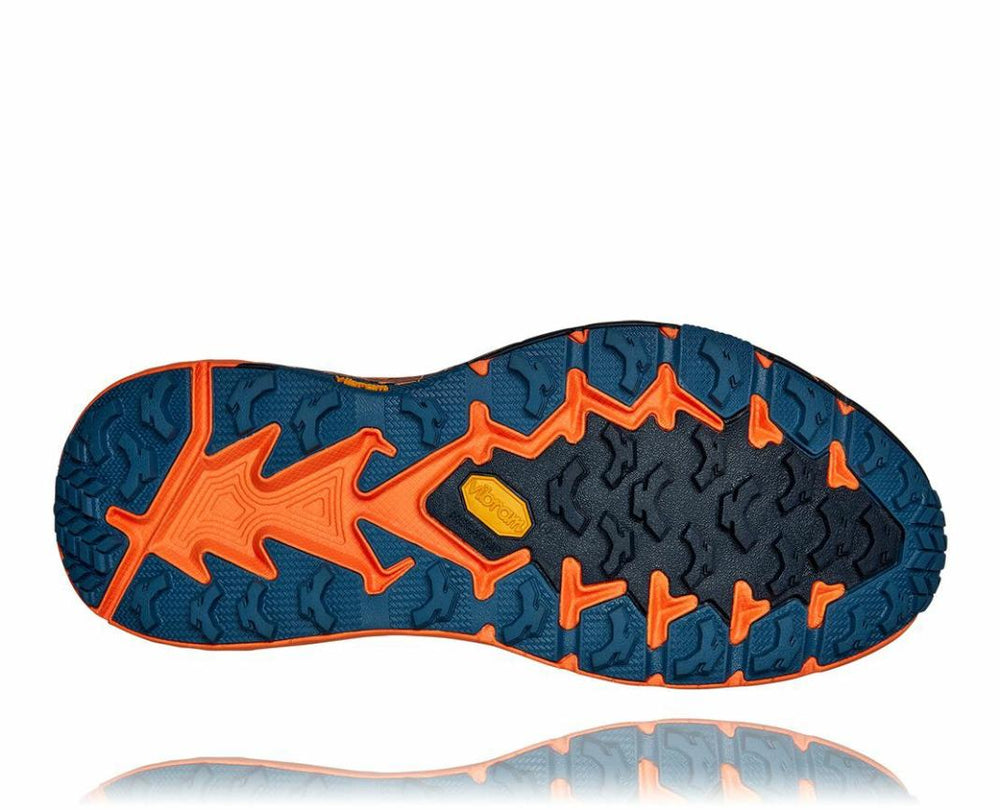 Men Trail Running | HOKA ONE ONE Speedgoat 4 Real Teal / Persimmon Orange