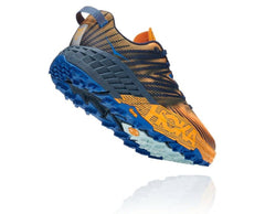 Men Trail Running | HOKA ONE ONE Speedgoat 4 Saffron / Black Iris