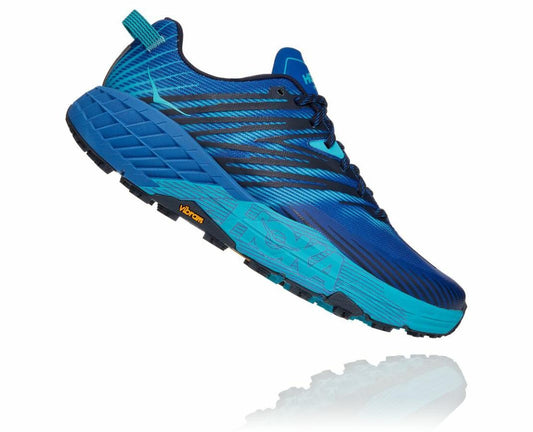 Men Trail Running | HOKA ONE ONE Speedgoat 4 Turkish Sea / Scuba Blue