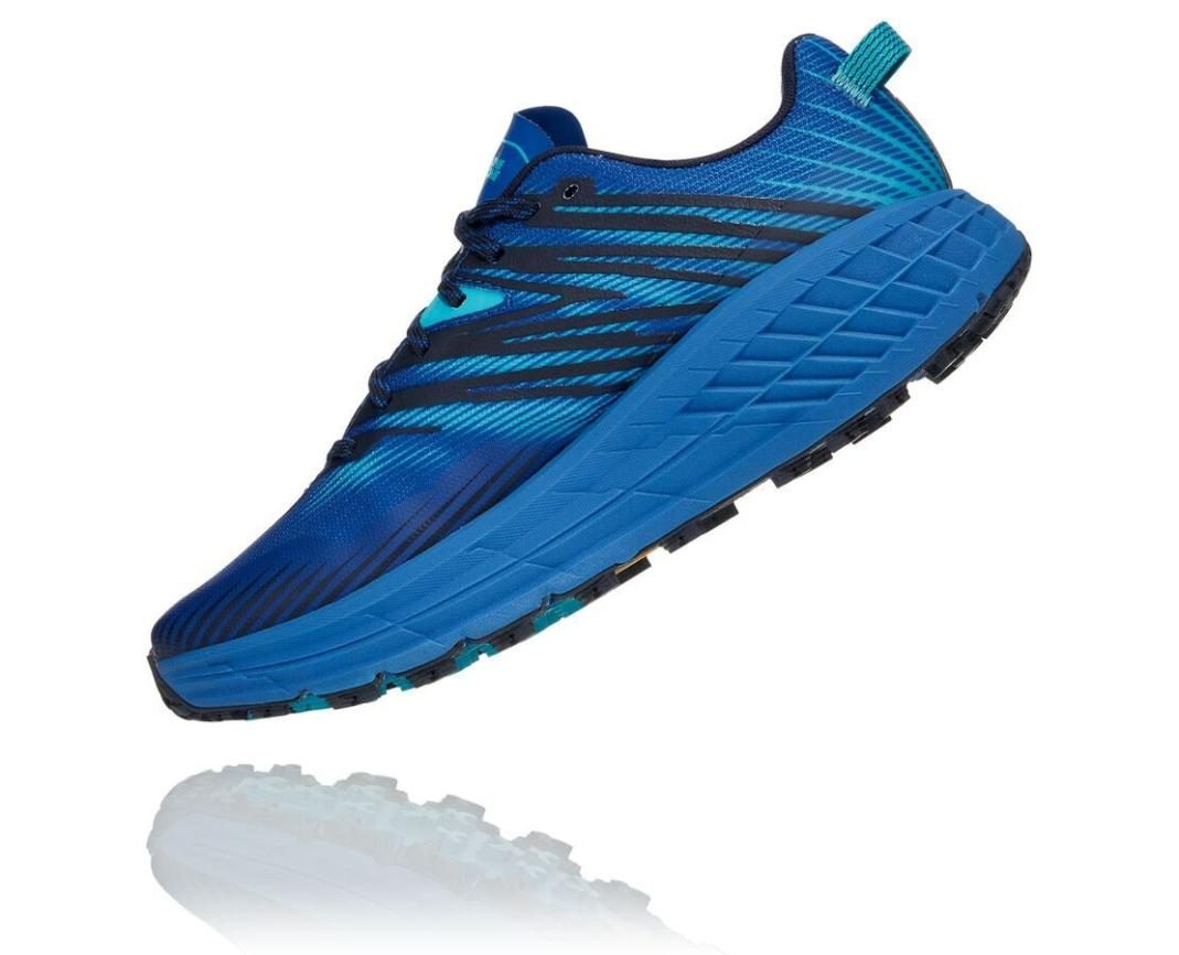 Men Trail Running | HOKA ONE ONE Speedgoat 4 Turkish Sea / Scuba Blue