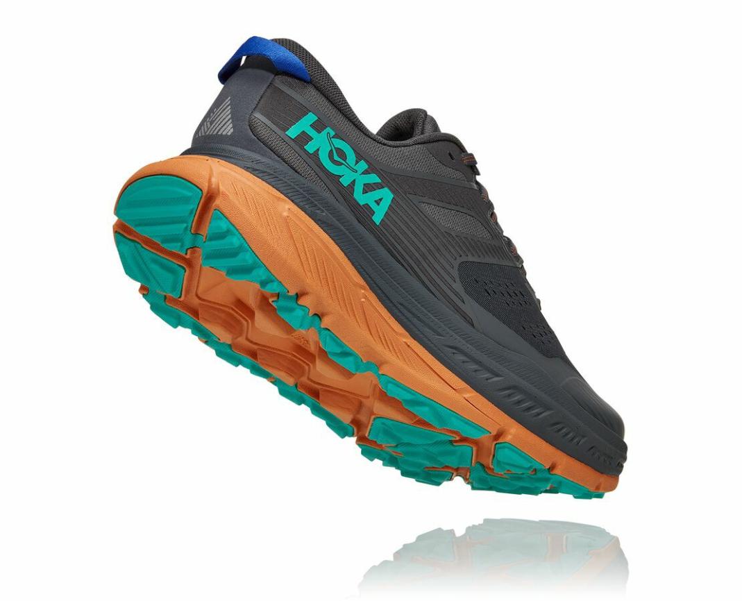 Men Trail Running | HOKA ONE ONE Stinson Atr 6 Castlerock / Desert Sun