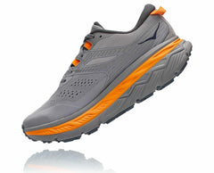Men Trail Running | HOKA ONE ONE Stinson Atr 6 Frost Gray / Bright Marigold