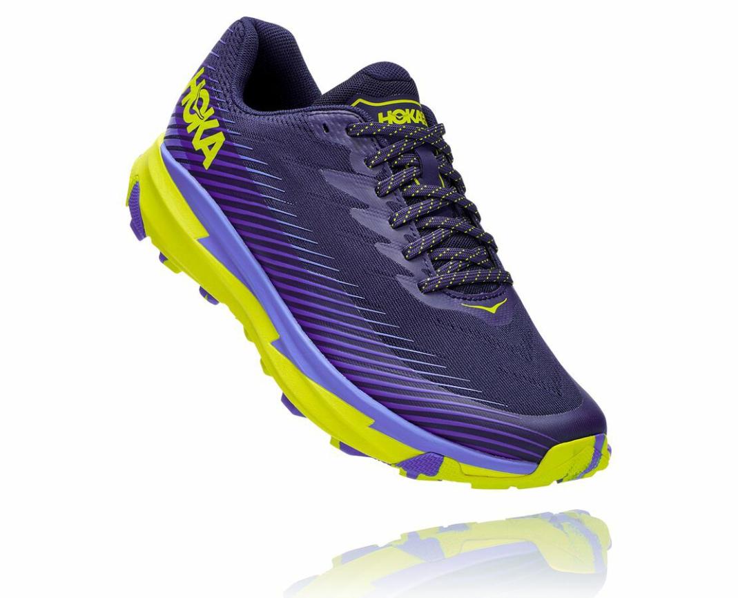 Men Trail Running | HOKA ONE ONE Torrent 2 Black Iris / Evening Primrose