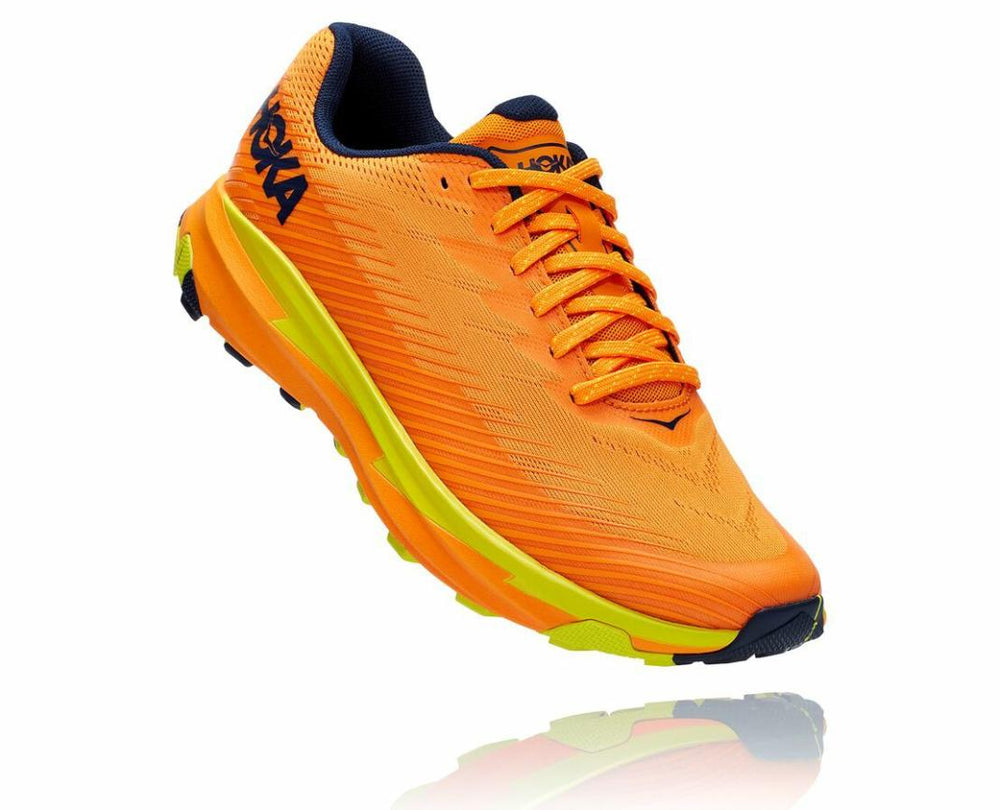 Men Trail Running | HOKA ONE ONE Torrent 2 Bright Marigold / Evening Primrose