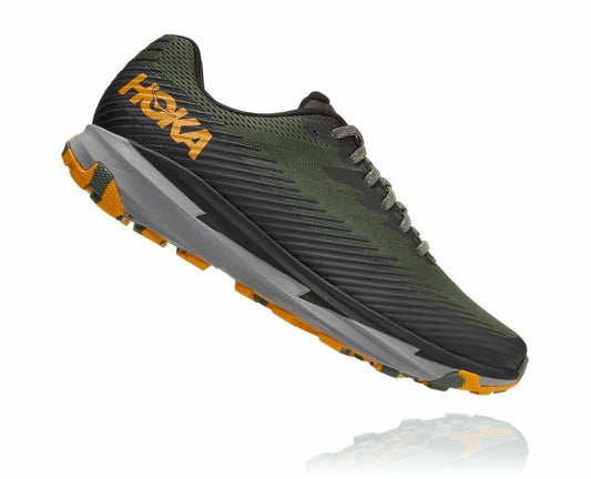 Men Trail Running | HOKA ONE ONE Torrent 2 Thyme / Golden Yellow