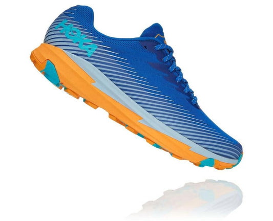 Men Trail Running | HOKA ONE ONE Torrent 2 Turkish Sea / Saffron