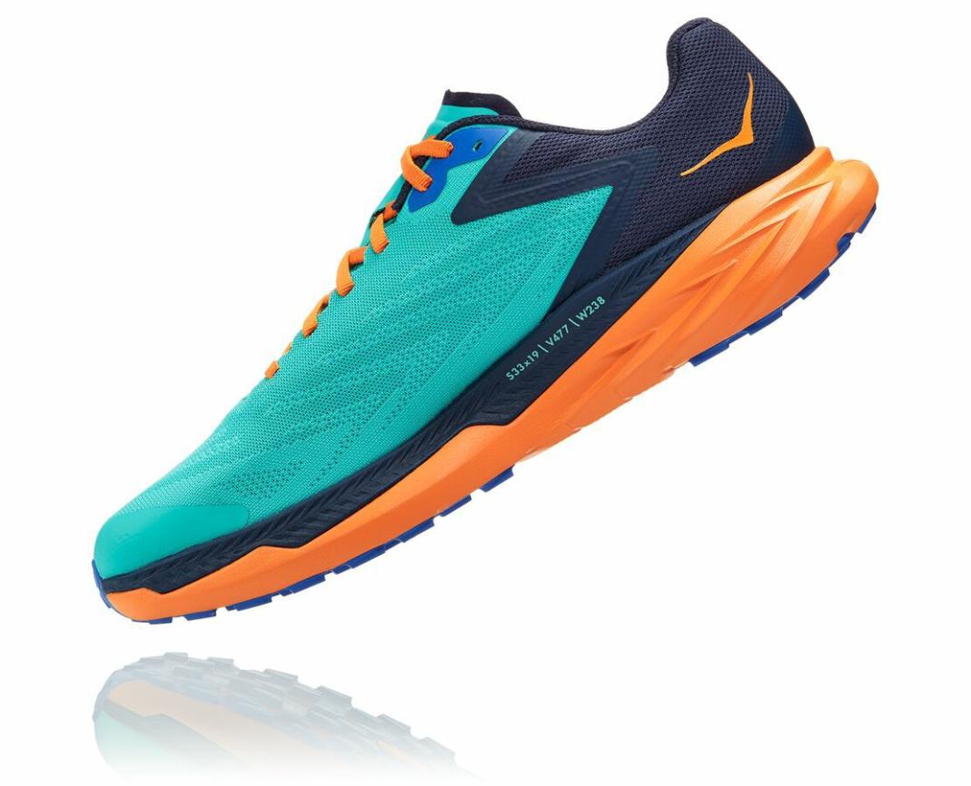 Men Trail Running | HOKA ONE ONE Zinal Atlantis / Outer Space