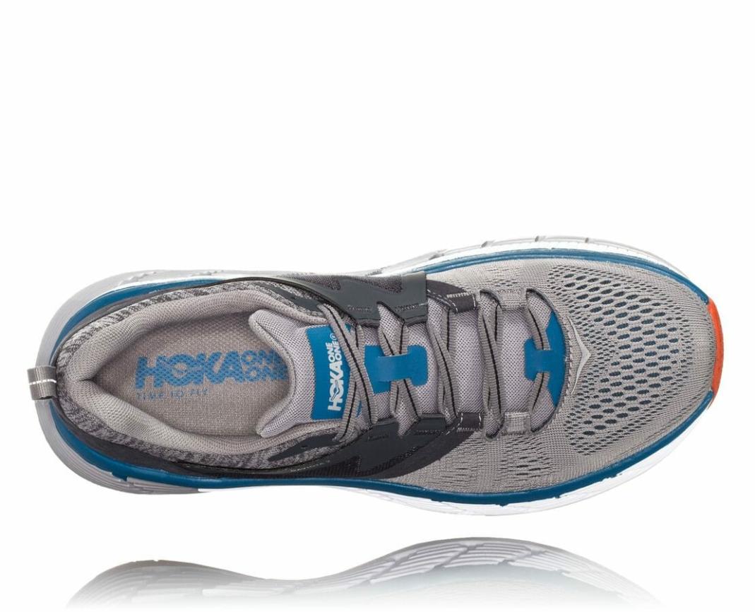 Men Walking | HOKA ONE ONE Gaviota 2 Frost Gray / Seaport