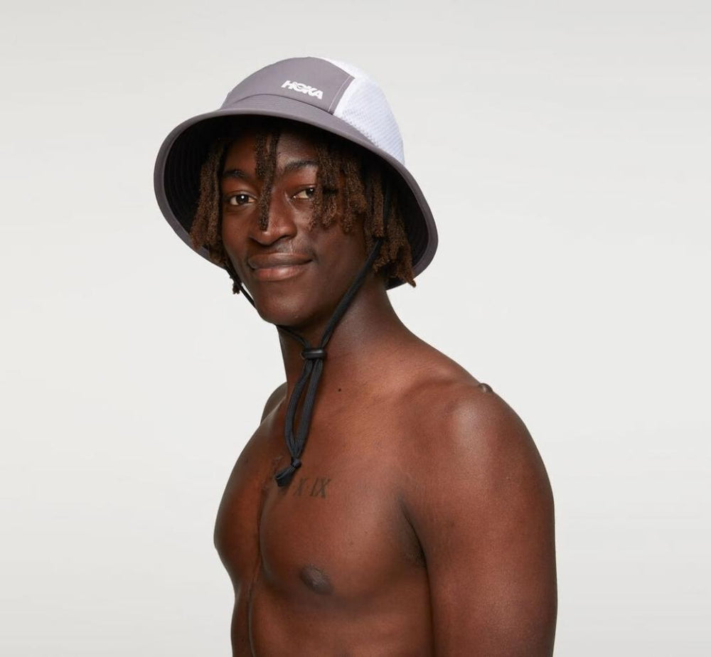 Men/Women Accessories | HOKA ONE ONE All Gender Adventure Hat Charcoal / White