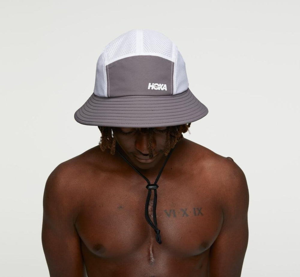 Men/Women Accessories | HOKA ONE ONE All Gender Adventure Hat Charcoal / White