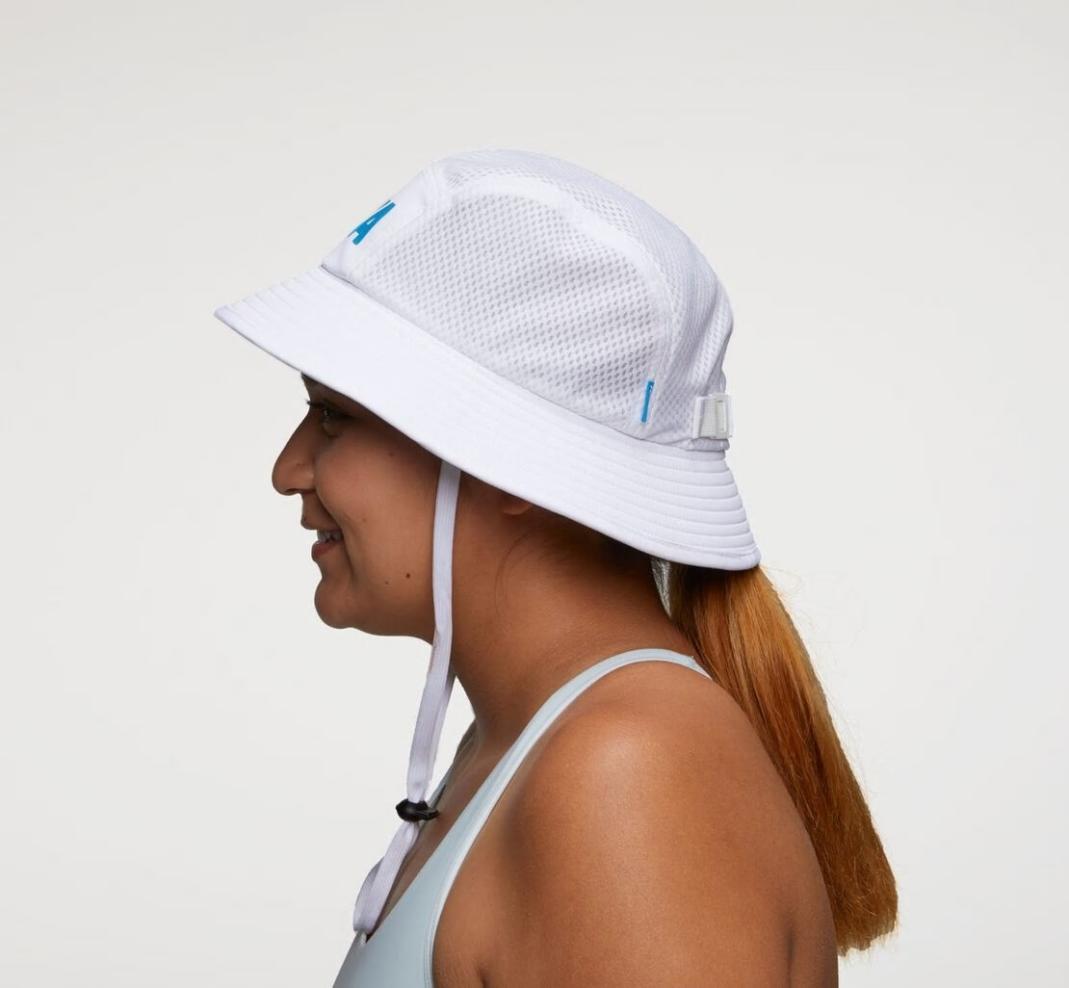 Men/Women Accessories | HOKA ONE ONE All Gender Adventure Hat White / Diva Blue