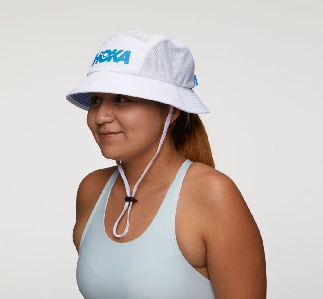 Men/Women Accessories | HOKA ONE ONE All Gender Adventure Hat White / Diva Blue