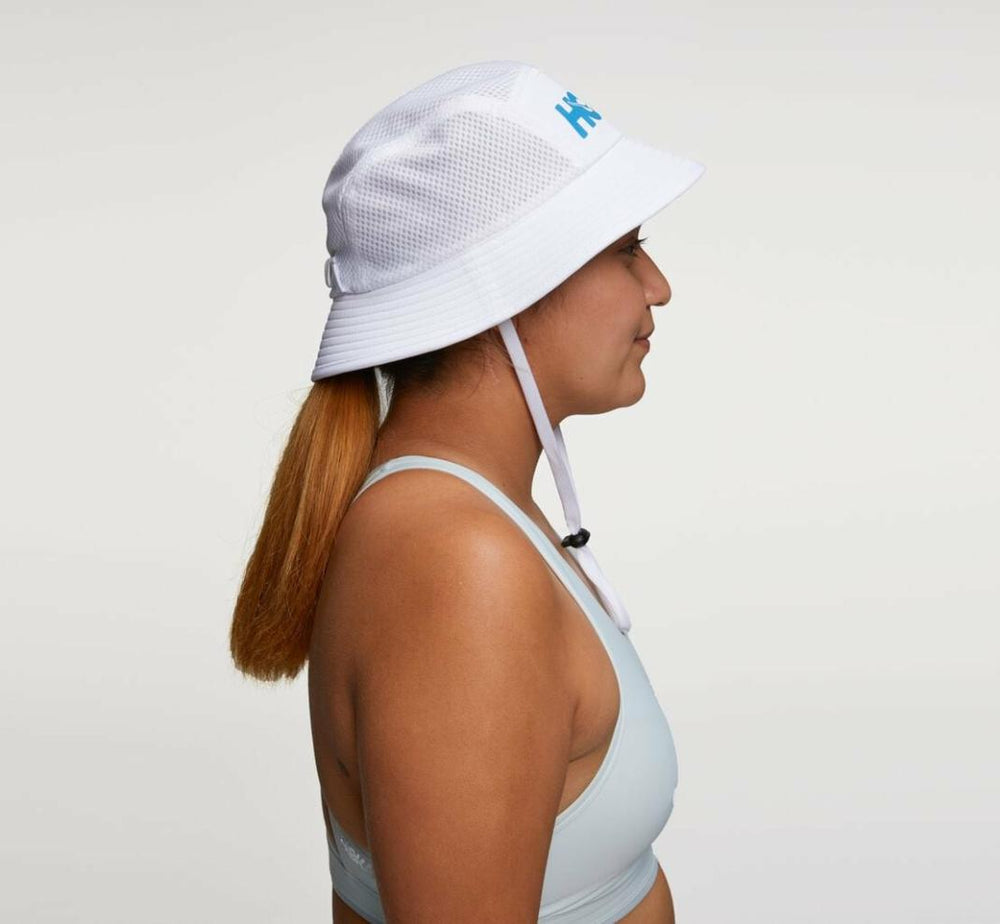 Men/Women Accessories | HOKA ONE ONE All Gender Adventure Hat White / Diva Blue