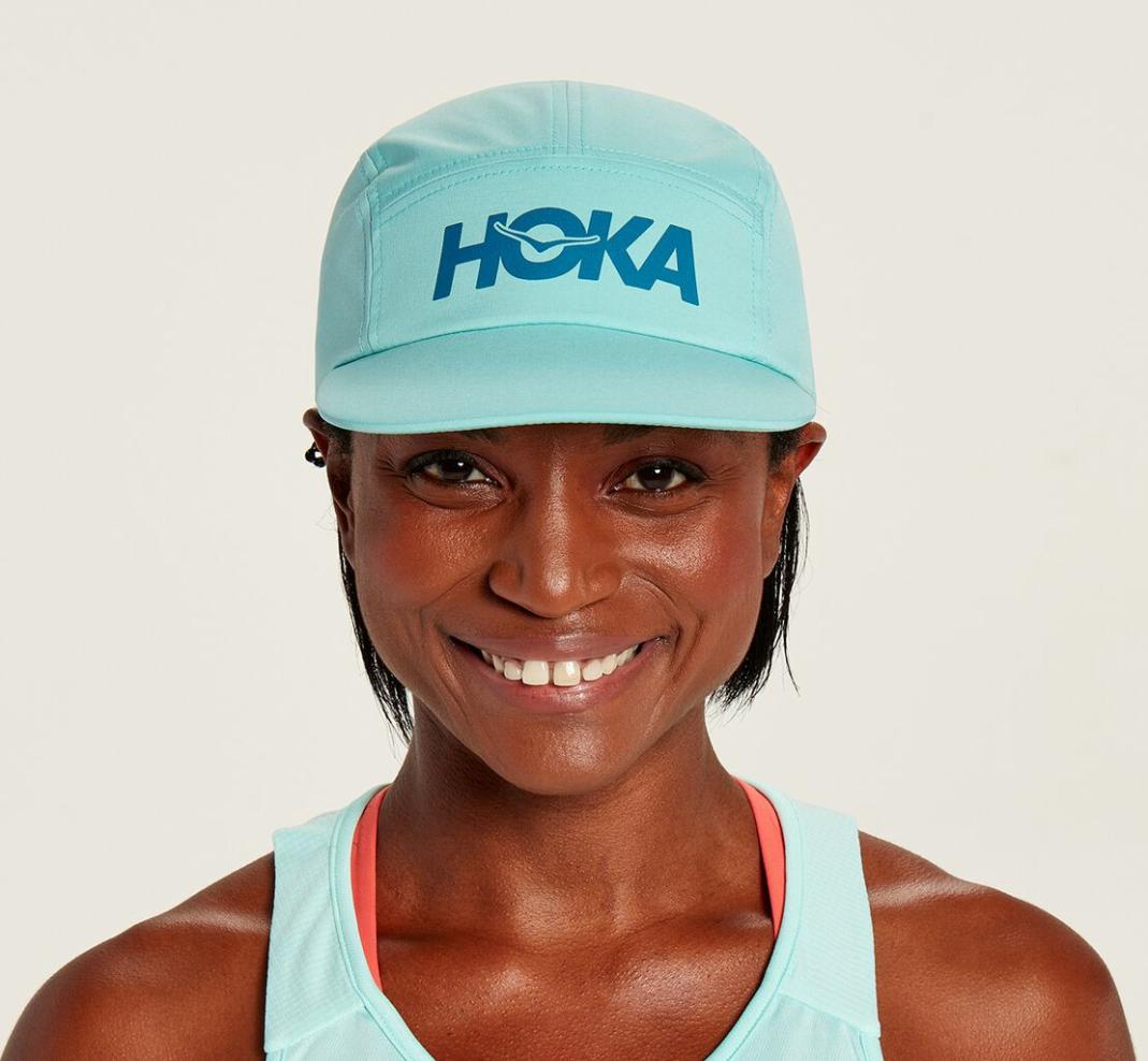 Men/Women Accessories | HOKA ONE ONE All Gender Performance Hat Blue Tint / Moroccan Blue