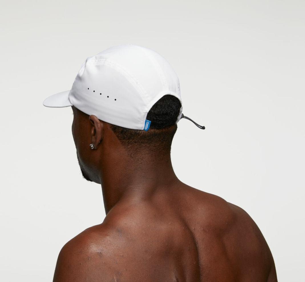 Men/Women Accessories | HOKA ONE ONE All Gender Performance Hat White / Cool Grey