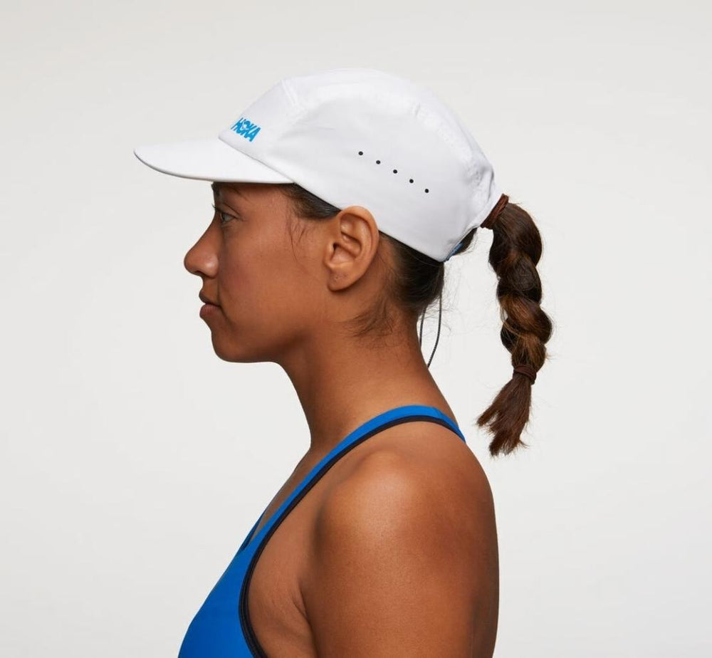 Men/Women Accessories | HOKA ONE ONE All Gender Performance Hat White / Diva Blue