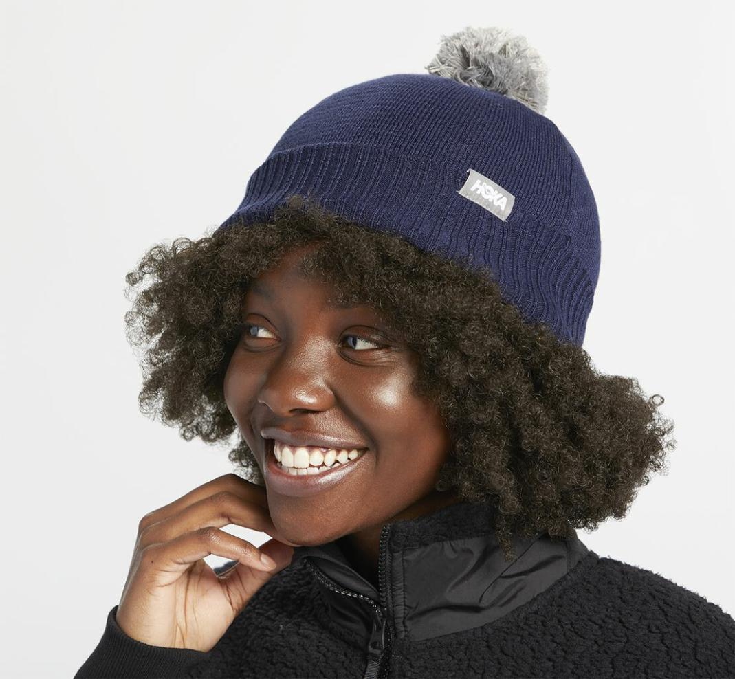 Men/Women Accessories | HOKA ONE ONE All Gender Pom Beanie Moonlit Ocean