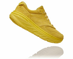 Men/Women Road Running | HOKA ONE ONE All Gender Bondi L Suede Celery / Lima Bean