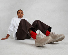 Men/Women Road Running | HOKA ONE ONE All Gender Bondi L Suede Simply Taupe / Pumice Stone