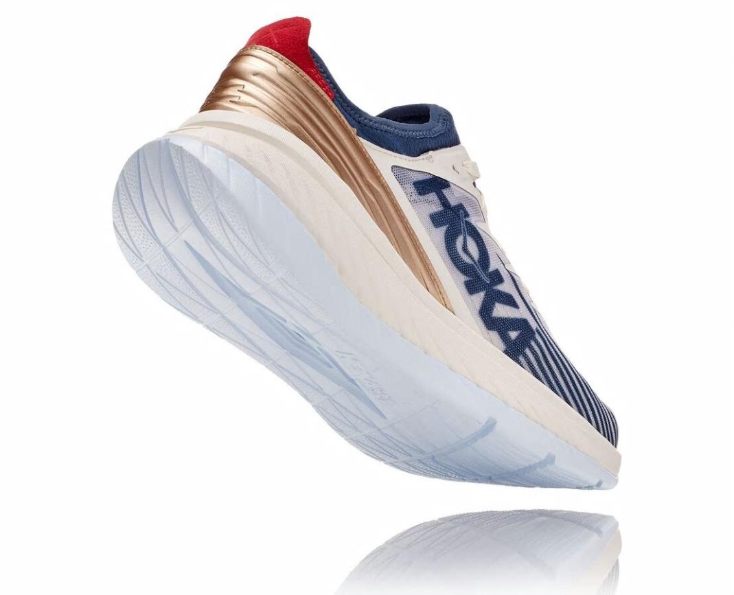 Men/Women Road Running | HOKA ONE ONE All Gender Carbon X-SPE Tofu / White