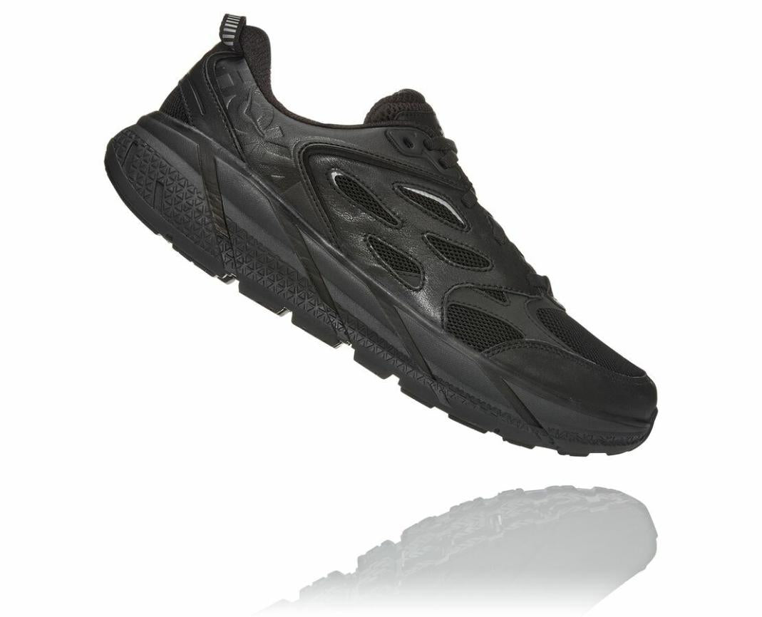 Men/Women Road Running | HOKA ONE ONE All Gender Clifton L Black / Raven