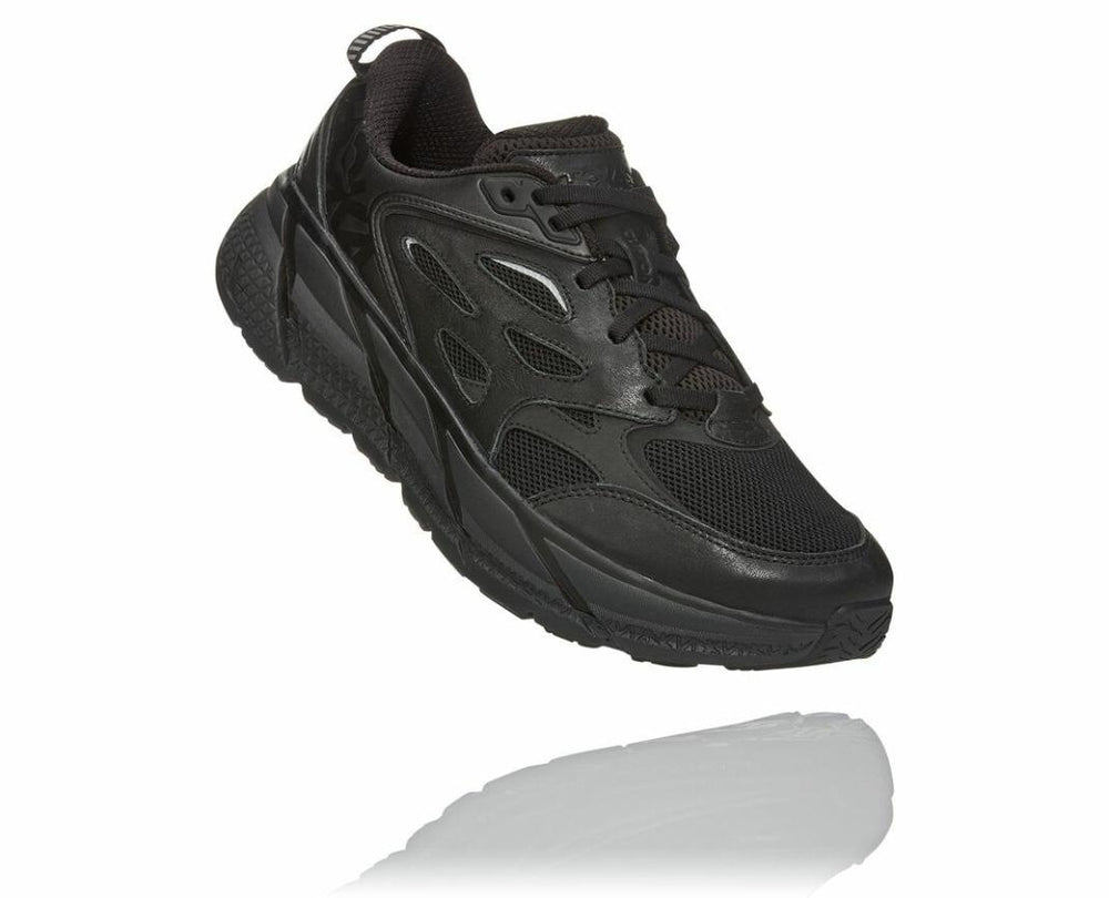 Men/Women Road Running | HOKA ONE ONE All Gender Clifton L Black / Raven