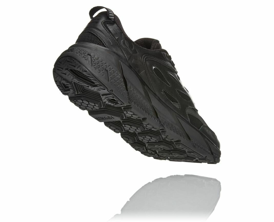 Men/Women Road Running | HOKA ONE ONE All Gender Clifton L Black / Raven
