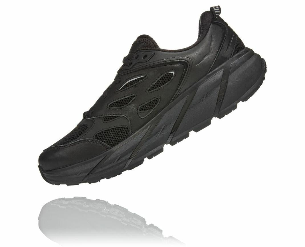 Men/Women Road Running | HOKA ONE ONE All Gender Clifton L Black / Raven
