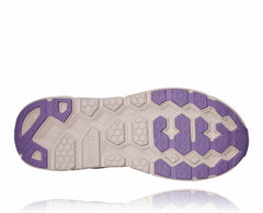 Men/Women Road Running | HOKA ONE ONE All Gender Clifton L Suede Chalk Violet / Lilac Ash