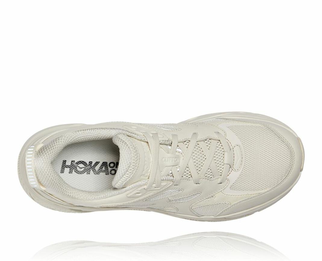 Men/Women Road Running | HOKA ONE ONE All Gender Clifton L Tofu / Tofu