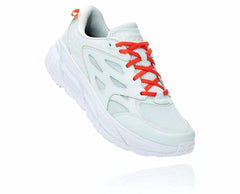 Men/Women Road Running | HOKA ONE ONE All Gender Clifton L Wan Blue / Mandarin Red