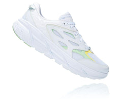 Men/Women Road Running | HOKA ONE ONE All Gender Clifton L White / Green Ash