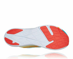 Men/Women Road Running | HOKA ONE ONE All Gender Rocket X Scuba Blue / Luminary Green