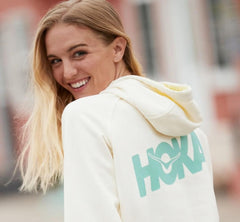 Men/Women Tops | HOKA ONE ONE All Gender Bondi Hoodie White