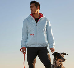 Men/Women Tops | HOKA ONE ONE All Gender Puffy Jacket Wan Blue
