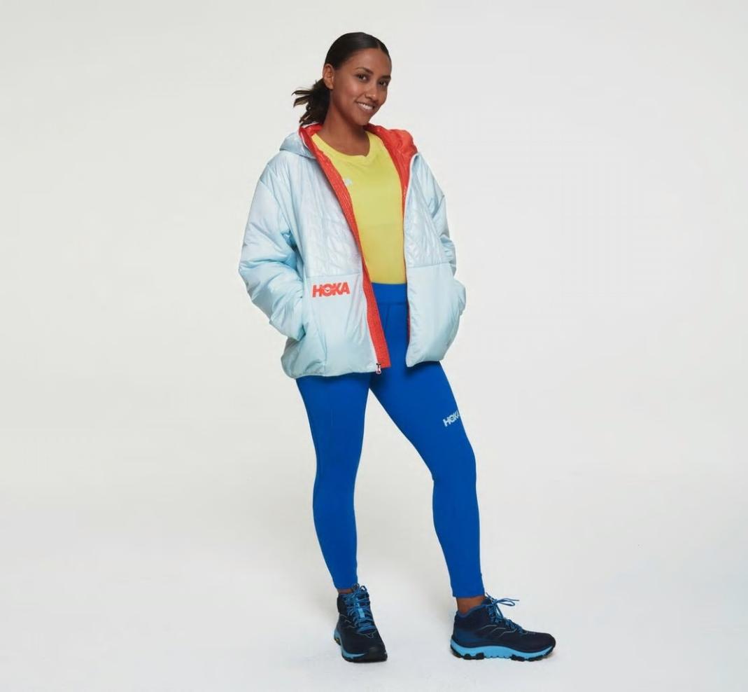 Men/Women Tops | HOKA ONE ONE All Gender Puffy Jacket Wan Blue