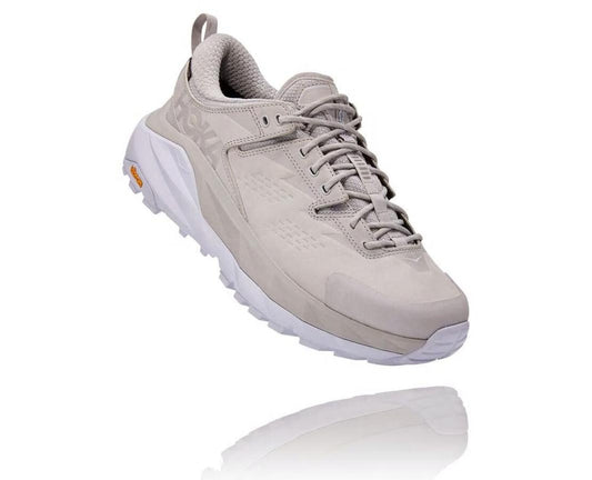 Men/Women Trail Running | HOKA ONE ONE All Gender Kaha Low GORE-TEX Lunar Rock / White