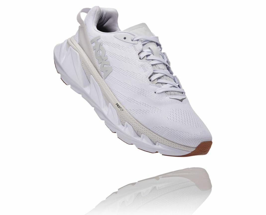 Men/Women Walking | HOKA ONE ONE All Gender Elevon 2 White / Nimbus Cloud