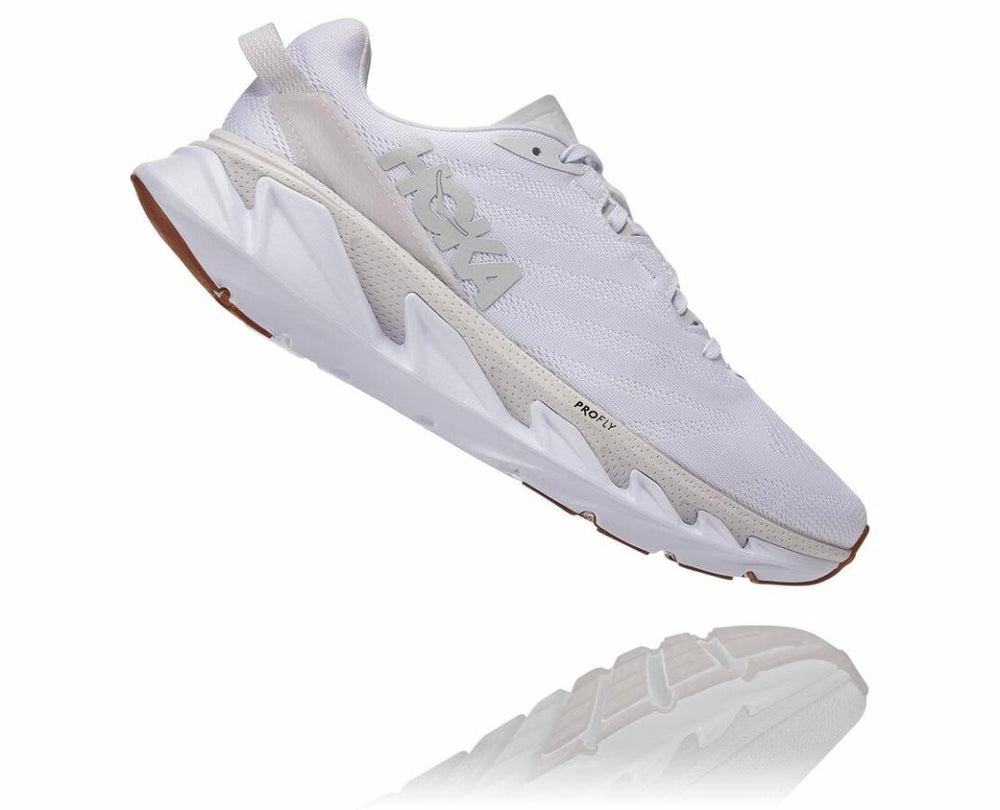 Men/Women Walking | HOKA ONE ONE All Gender Elevon 2 White / Nimbus Cloud