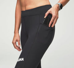 Women Bottoms | HOKA ONE ONE Performance Crop Tight Black