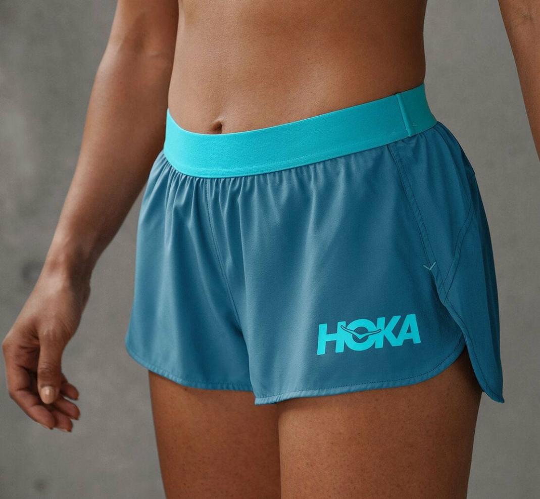 Women Bottoms | HOKA ONE ONE Performance Woven 2" Short Real Teal