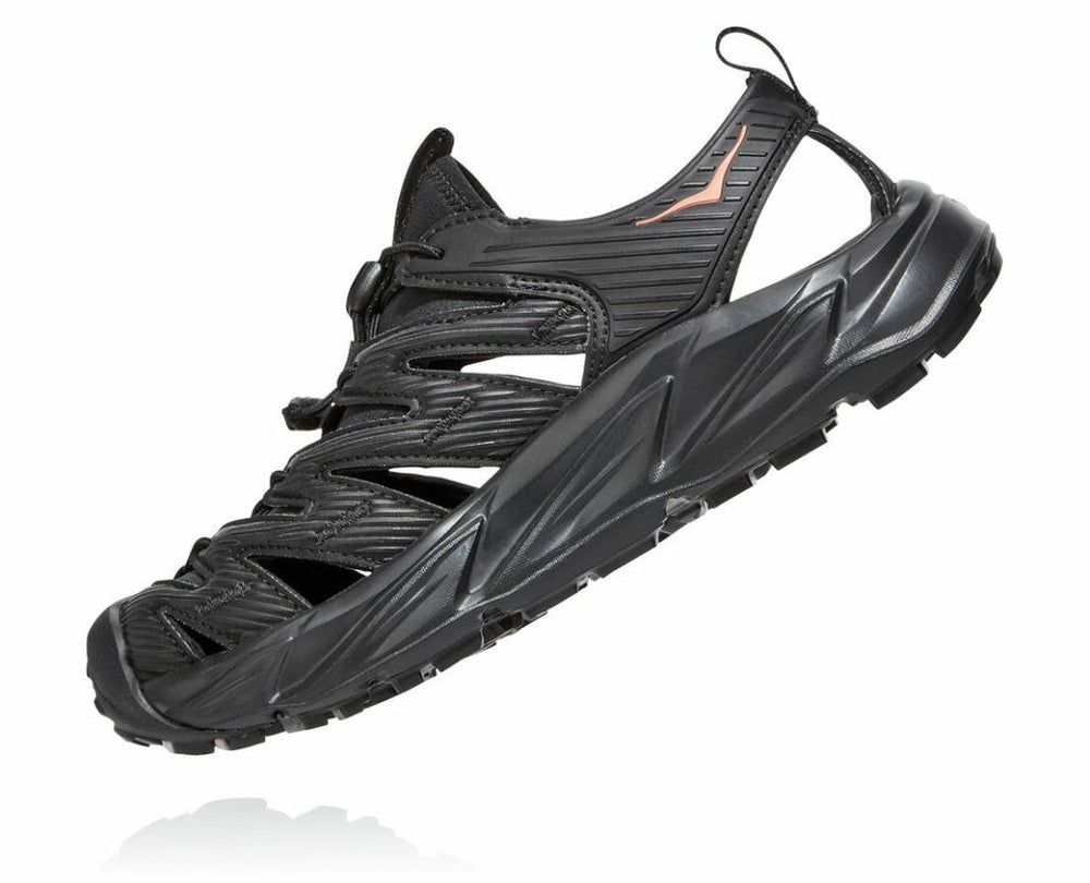 Women Hiking &amp; Backpacking | HOKA ONE ONE Hopara Black / Fusion Coral