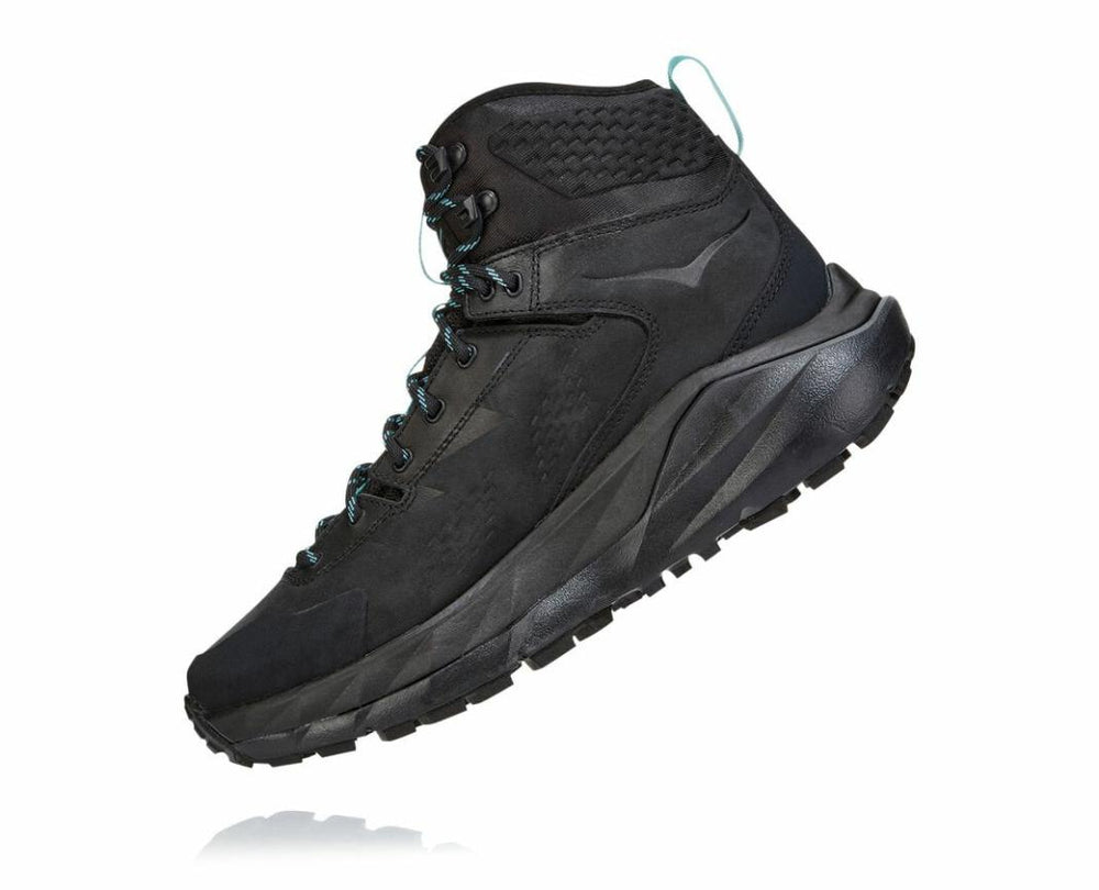 Women Hiking &amp; Backpacking | HOKA ONE ONE Kaha GORE-TEX Black / Antigua Sand