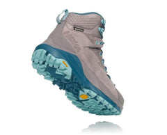 Women Hiking &amp; Backpacking | HOKA ONE ONE Kaha GORE-TEX Frost Gray / Aqua Haze