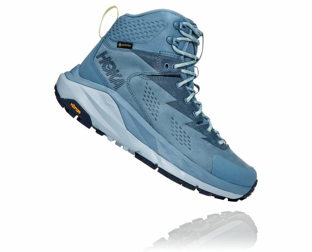 Women Hiking &amp; Backpacking | HOKA ONE ONE Kaha GORE-TEX Provincial Blue / Blue Fog