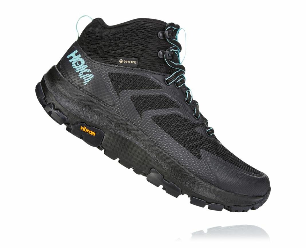 Women Hiking &amp; Backpacking | HOKA ONE ONE Toa GORE-TEX Black / Antigua Sand