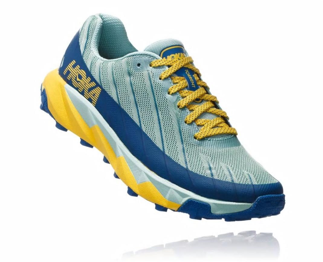 Women Hiking &amp; Backpacking | HOKA ONE ONE Torrent Lichen / Seaport