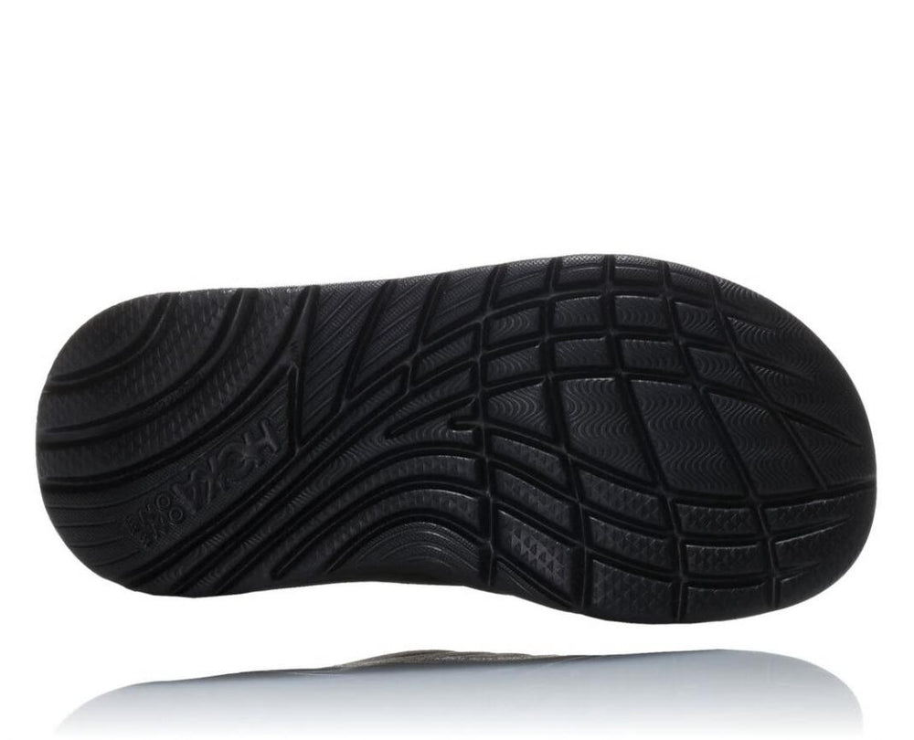 Women Recovery Sandals | HOKA ONE ONE ORA Recovery Slide Black / Black